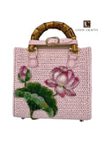 Customized Square Bag - Lotus Flower - Made to order
