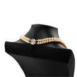 Radiant Sunset Pearl Necklace