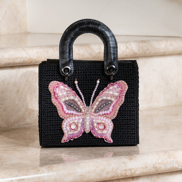 Spring Butterfly Ballet Bag