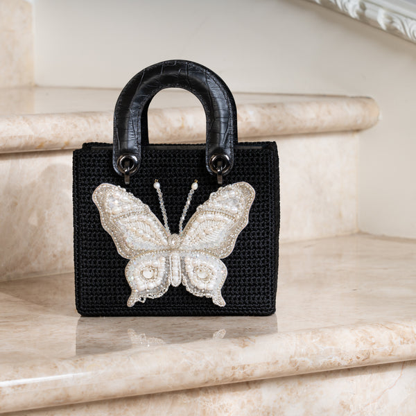 Spring Butterfly Ballet Bag