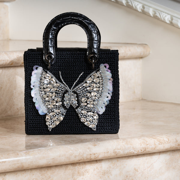 Spring Butterfly Ballet Bag