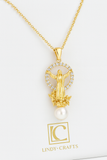Our Lady of the Assumption Necklace – 18K Gold Plated