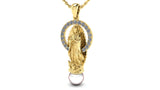 Our Lady of Guadalupe Necklace – 18K Gold Plated