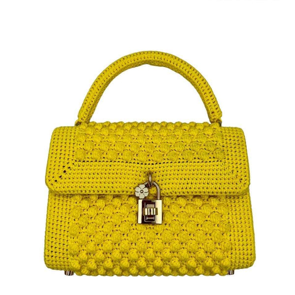 Sunny Twist Lock Handbag