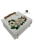 Customize Crochet Bag - Palm Leaf Natural Fiber Bag - Made to oder