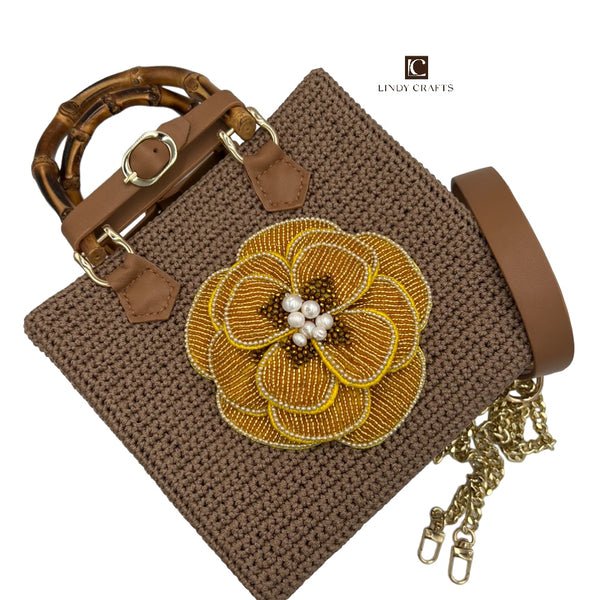 Crochet Blossom Bag