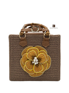 Crochet Blossom Bag - Made to order