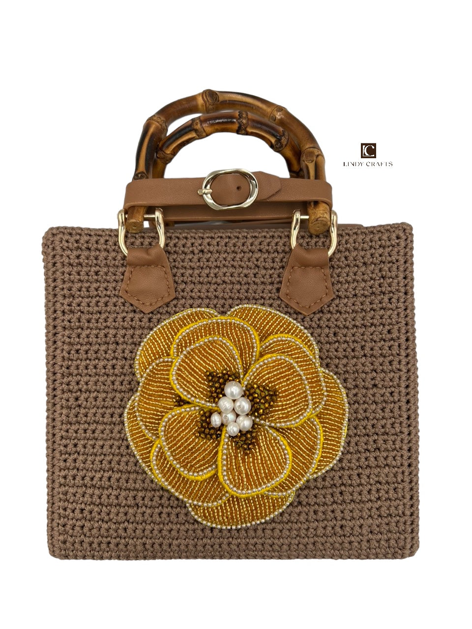 Crochet Blossom Bag - Made to order