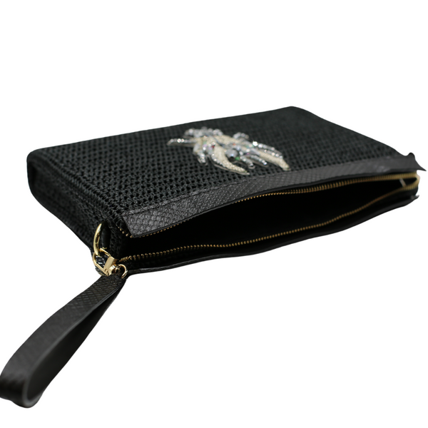 Dragon Black Clutch