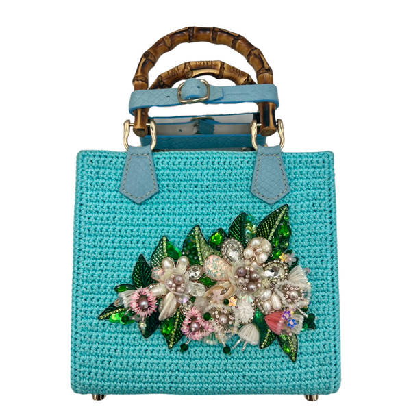 Nature's Charm Square Bag