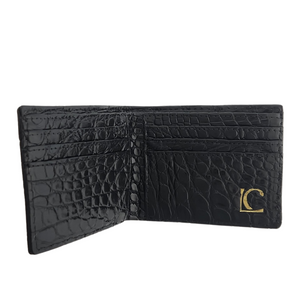 Lindy Croc Couture Classic Wallet