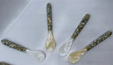 Handmade pearl fork and spoon