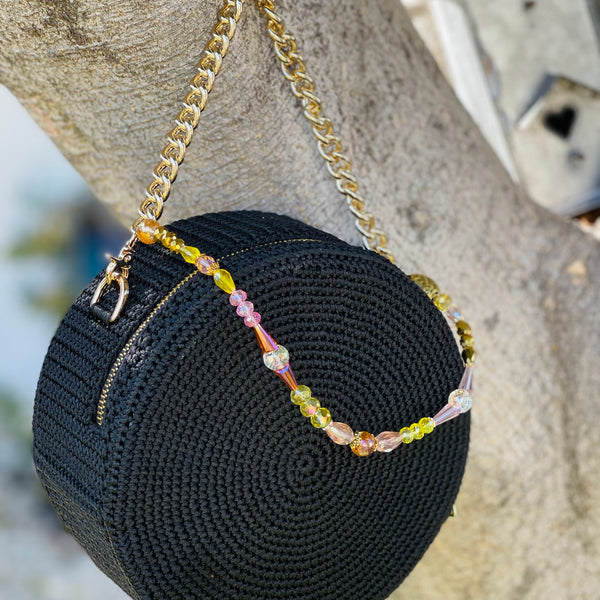 Round Craft Yarn Handbag - Made to order