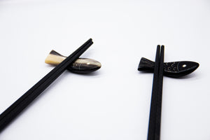 Chopsticks guard - Bufalo horn