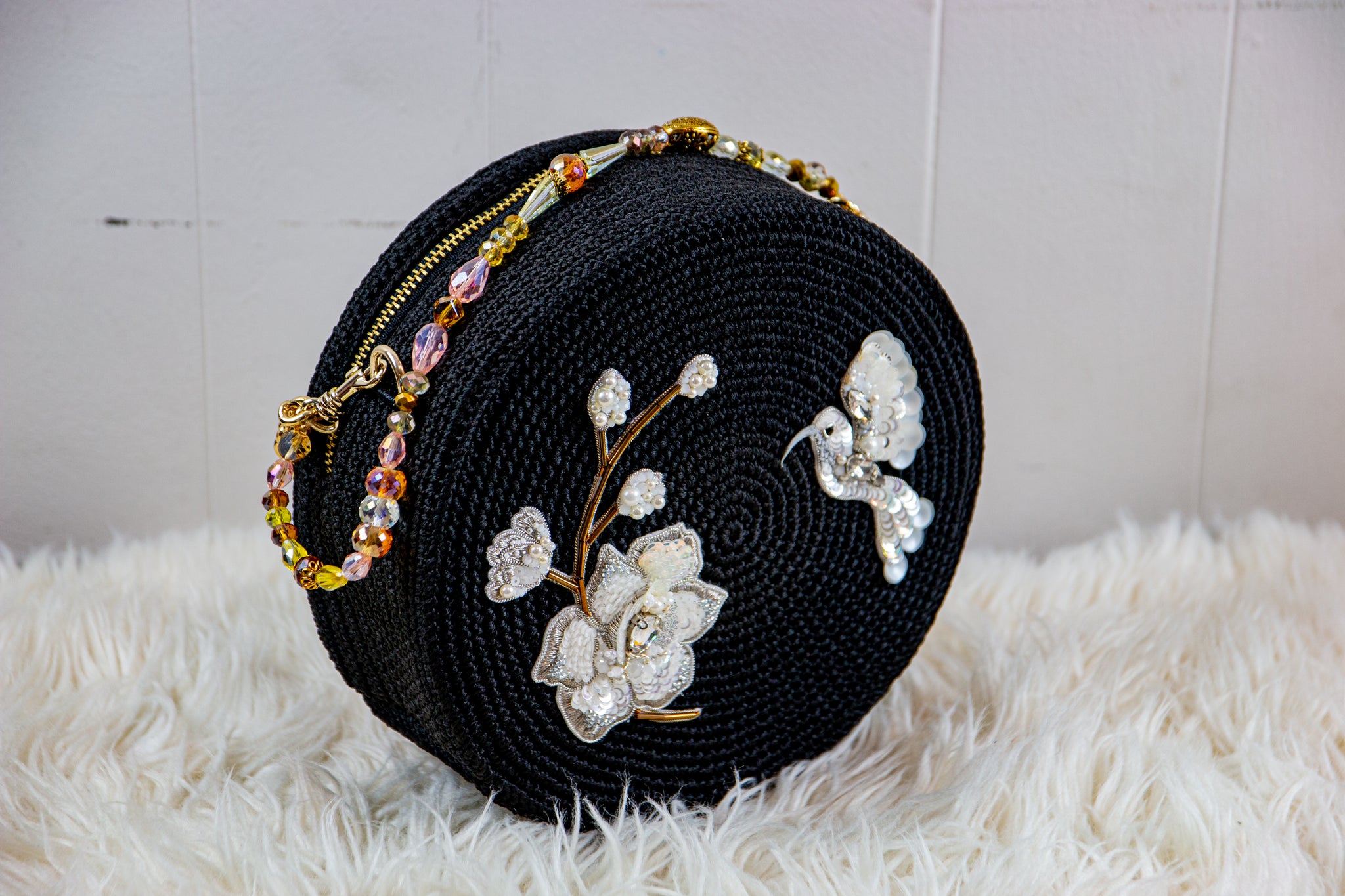 Round Craft Yarn Handbag - Made To order